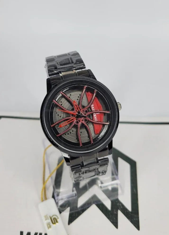 Stainless Steel Spinning Watch