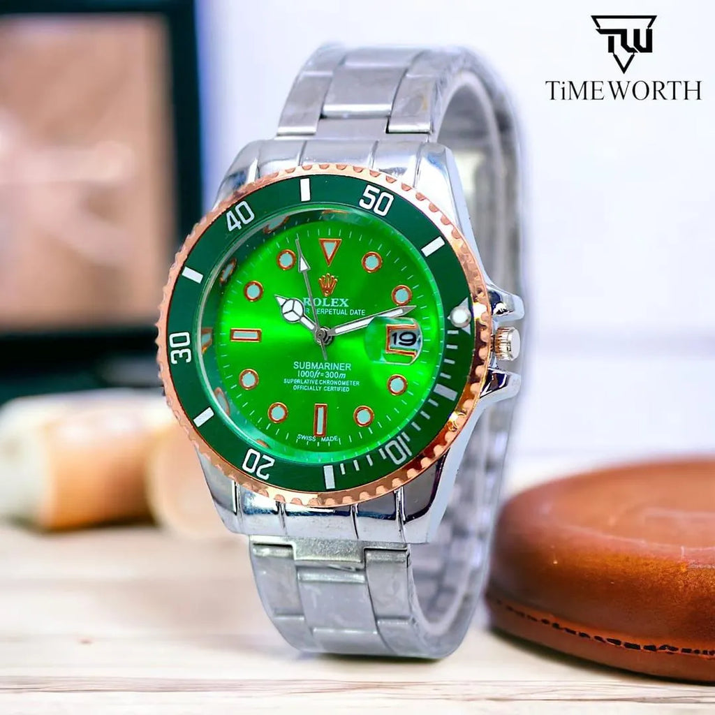 Men's Modern Stylish Watch with Date Working - Random Multicolor Dial - With Box Art# M247 -Rox.Dt900600WB-0005