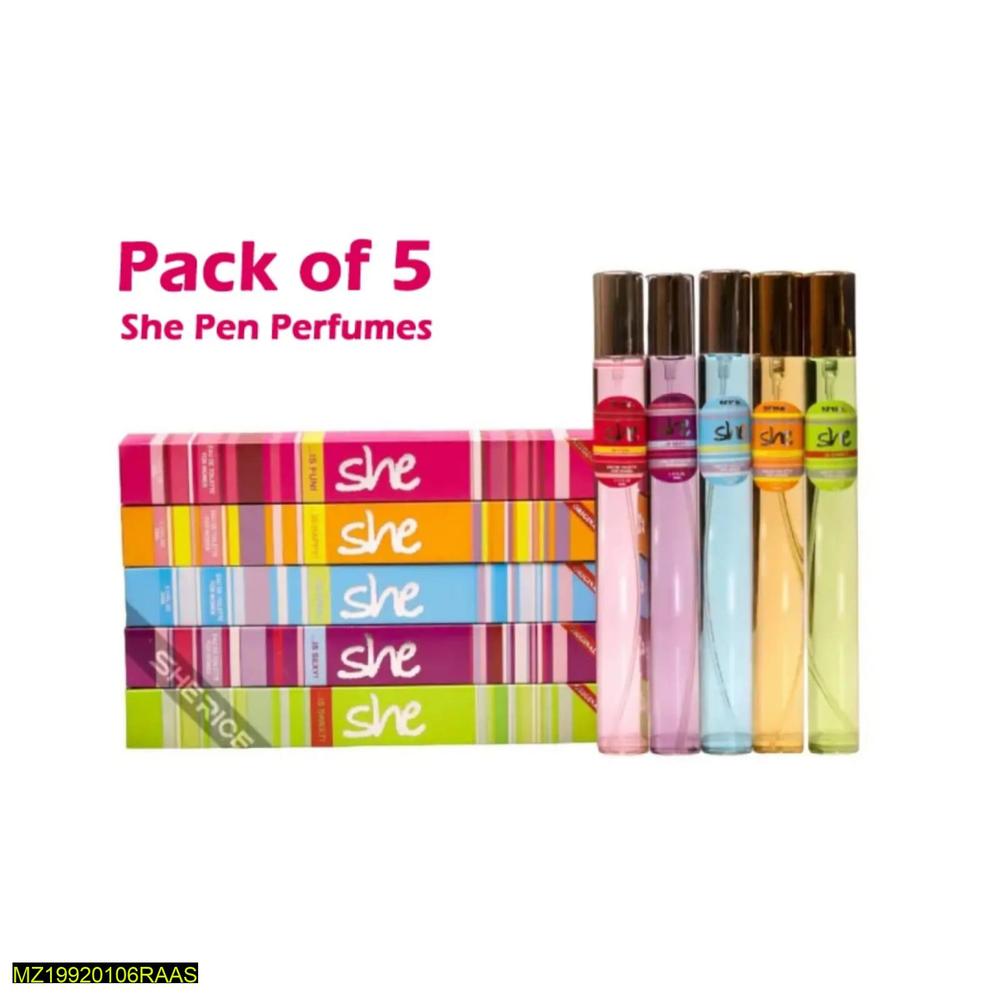 12 Hrs Sweat Resistance Perfume - Pack Of 5