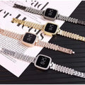 Chic Women's Digital Display Watch with Elegant Bracelet Strap - 1 Pc